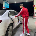 Palm Angels Logo Red Classic Tracksuit
