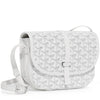 Goyard Goyardine Belvedere II White PM Messenger Bag