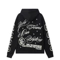 Hellstar “ONLY IN DARKNESS YOU CAN SEE THE STAR” Hoodie -Black