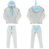 Synaworld “Syna Logo” Tracksuit - Grey / Blue
