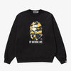 1st Camo Bathing Ape Sweater- Black
