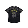 Trapstar T Football Jersey- Black/Lime