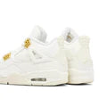 Air Jordan 4 Retro Sail “Metallic Gold”