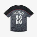 Trapstar T Monogram Football Jersey - Grey/Red