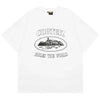 Corteiz Rules The World Plain T Shirt White